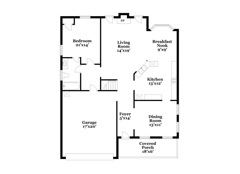 5,950/Mo, 8020 Whitehawk Hill Rd Waxhaw, NC 28173 Floor Plan View
