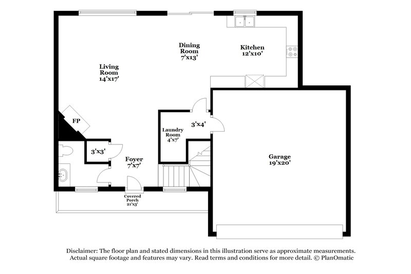 3,410/Mo, 14920 Jerpoint Abby Dr Charlotte, NC 28273 Floor Plan View