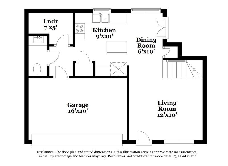 1,760/Mo, 1088 Meadowbrook Ln SW Concord, NC 28027 Floor Plan View