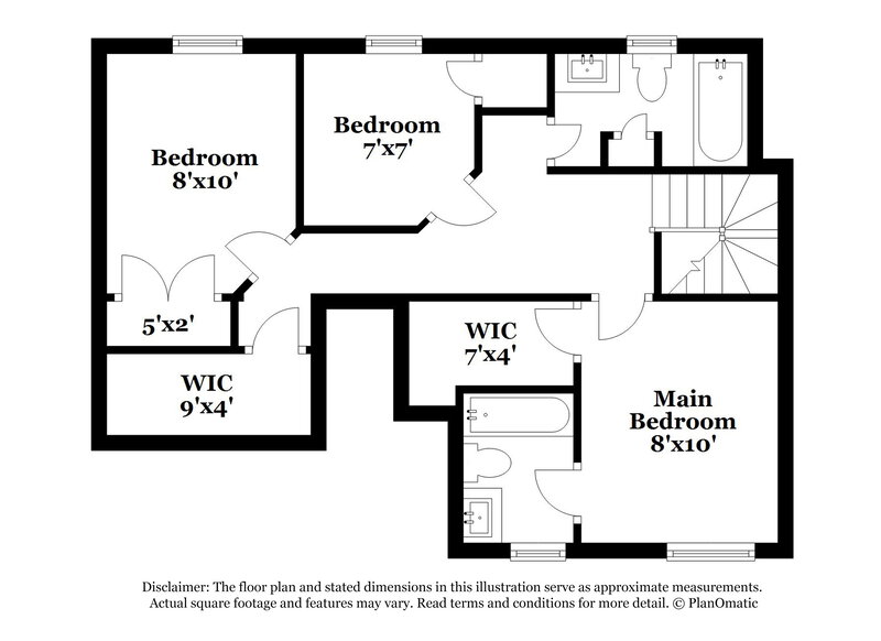 1,760/Mo, 1088 Meadowbrook Ln SW Concord, NC 28027 Floor Plan View 2
