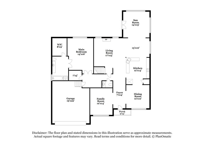 3,020/Mo, 7215 Hathaway Ct Harrisburg, NC 28075 Floorplan View