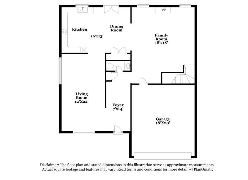 3,450/Mo, 4530 Sedgewood Ln Harrisburg, NC 28075 Floor Plan View