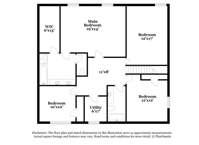3,450/Mo, 4530 Sedgewood Ln Harrisburg, NC 28075 Floor Plan View 2