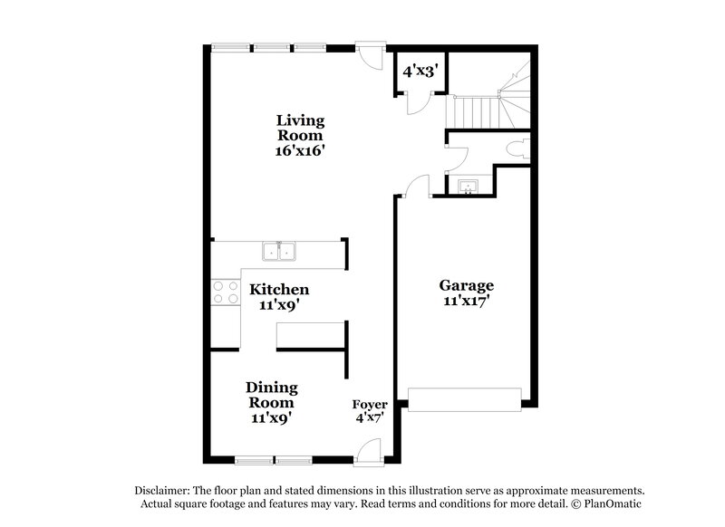 1,730/Mo, 5814 Ringneck Rd Charlotte, NC 28216 Floor Plan View