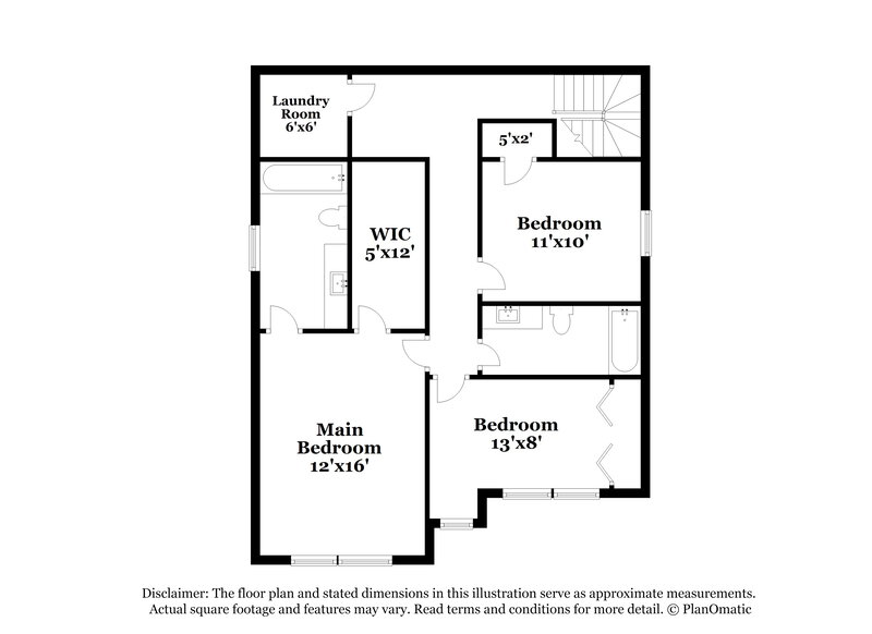 1,730/Mo, 5814 Ringneck Rd Charlotte, NC 28216 Floor Plan View 2