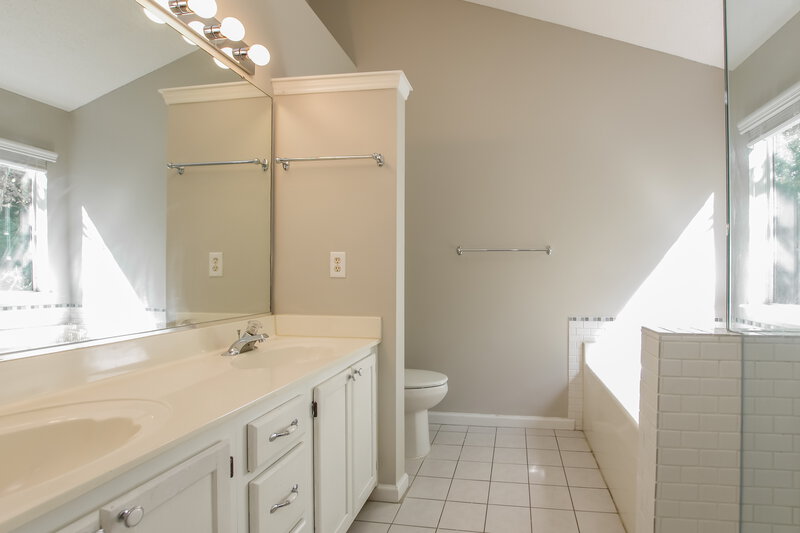 2,050/Mo, 14103 Southbridge Forest Dr Charlotte, NC 28273 Main Bathroom View