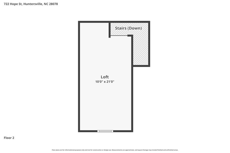 2,145/Mo, 722 Hope St Huntersville, NC 28078 Floor Plan View 2