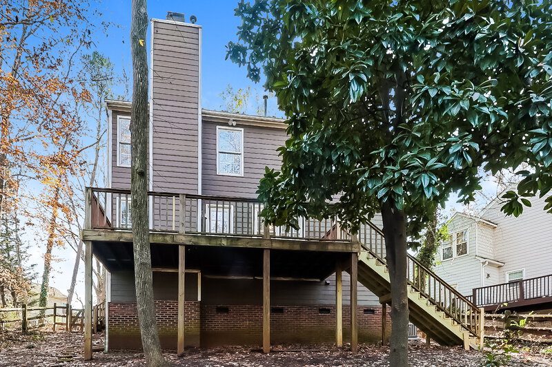 2,195/Mo, 4801 Bay Pines Ct Charlotte, NC 28269 Rear View