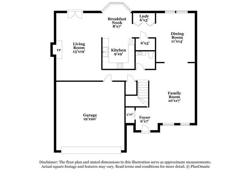 1,995/Mo, 11000 Hunters Trce Charlotte, NC 28262 Floor Plan View