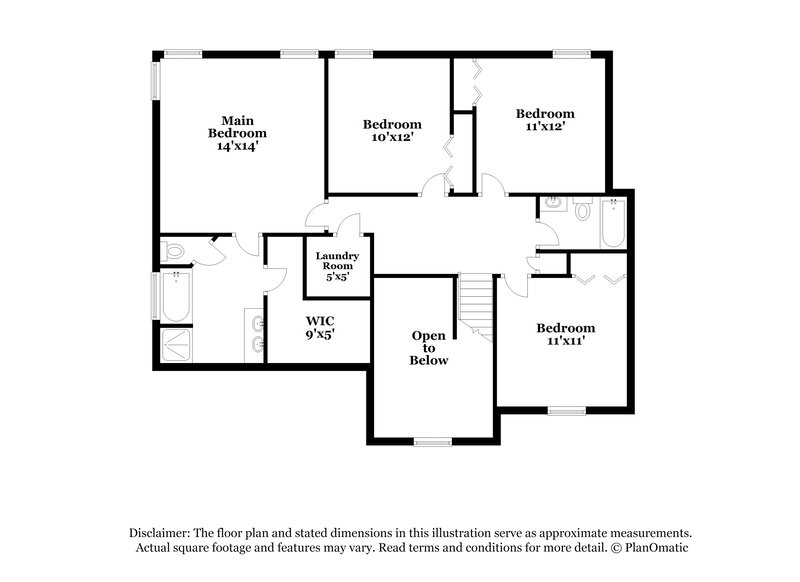 2,335/Mo, 7034 Advocator Ln Charlotte, NC 28216 Floor Plan View 2