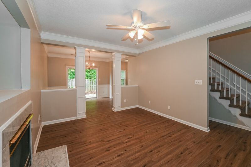 1,990/Mo, 7526 Fallow Ln Charlotte, NC 28273 Living Room View
