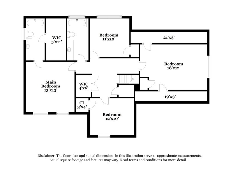 2,000/Mo, 2954 Hawick Commons Dr Concord, NC 28027 Floor Plan View