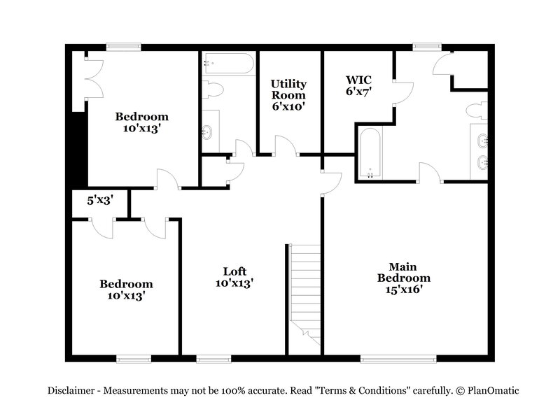2,160/Mo, 10408 Sparrow Springs Ln Charlotte, NC 28214 Floorplan View 2