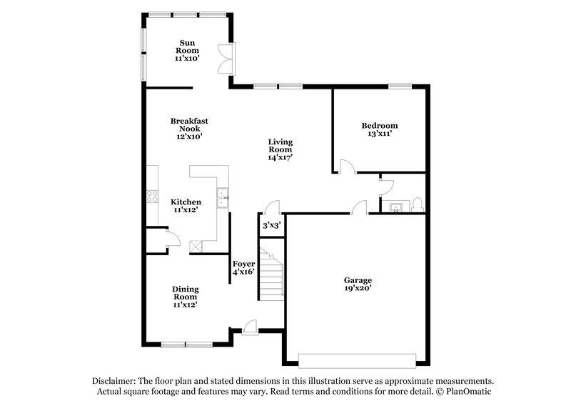 2,590/Mo, 14420 O Casey Ln Charlotte, NC 28213 Floor Plan View