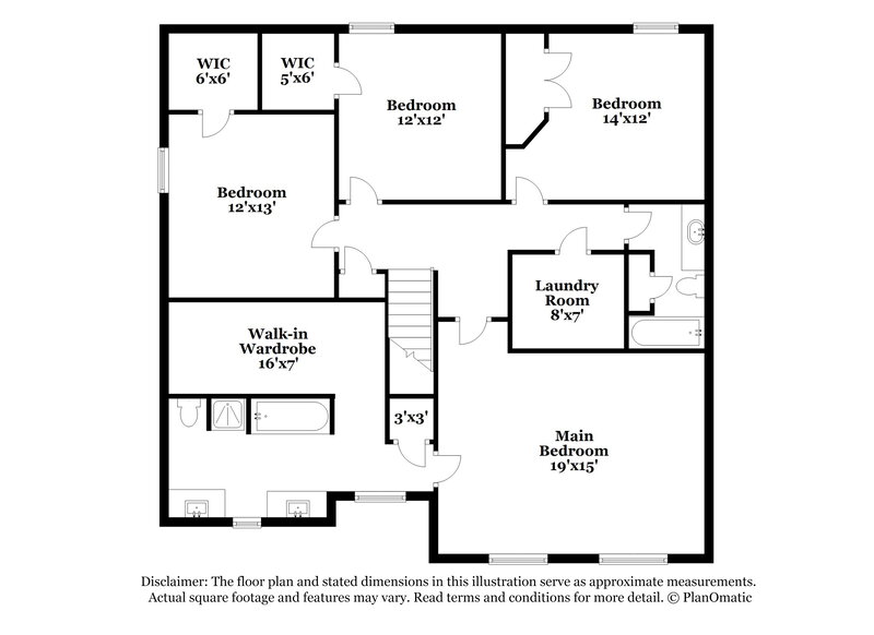 2,590/Mo, 14420 O Casey Ln Charlotte, NC 28213 Floorplan View 2