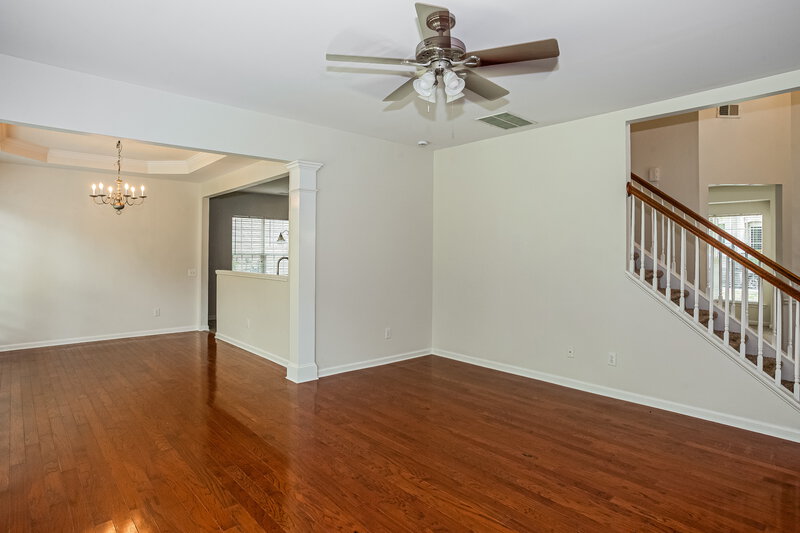 2,520/Mo, 11240 Cypress View Dr Charlotte, NC 28262 Living Room View 3