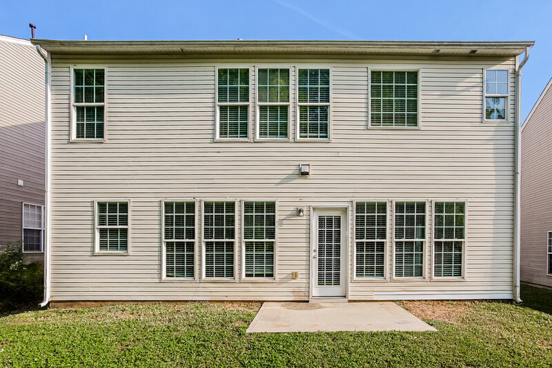 2,520/Mo, 11240 Cypress View Dr Charlotte, NC 28262 Rear View