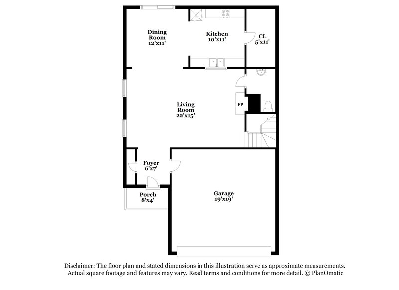 1,970/Mo, 2222 Buckleigh Dr Charlotte, NC 28215 Floor Plan View