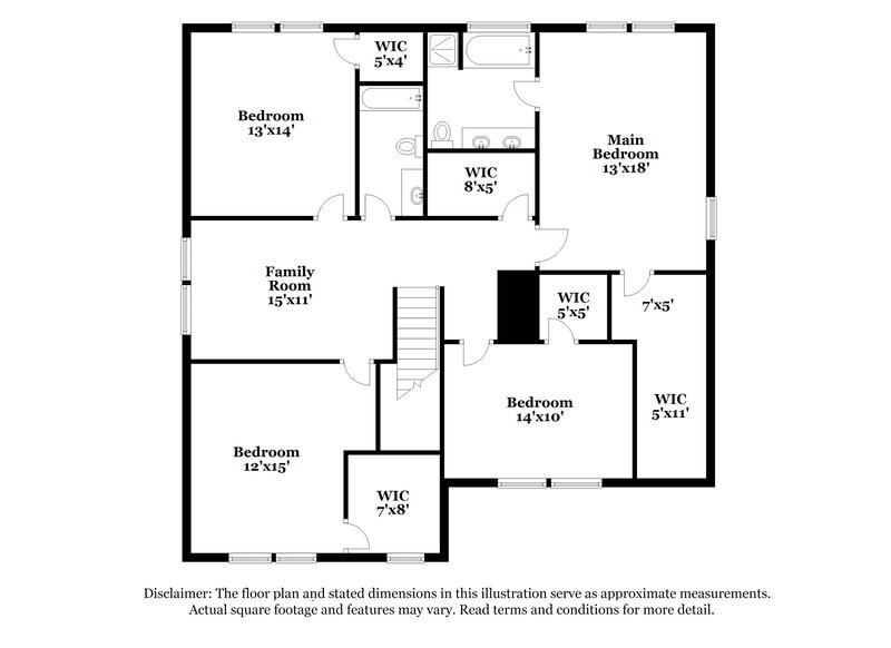 2,180/Mo, 1019 Yellow Bee Rd Indian Trail, NC 28079 Floorplan View 2