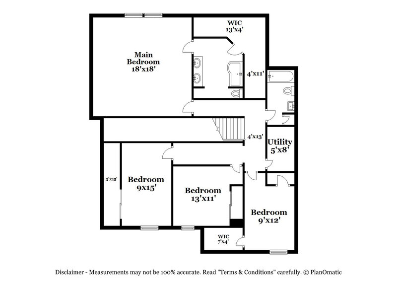 2,120/Mo, 5601 Hammermill Dr Harrisburg, NC 28075 Floor Plan View 2