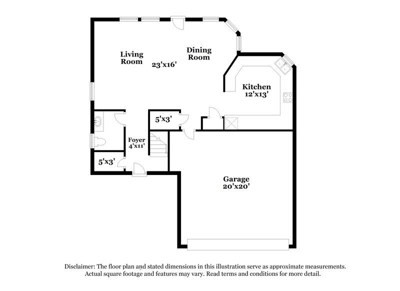 1,935/Mo, 6913 Seney Dr Charlotte, NC 28214 Floor Plan View