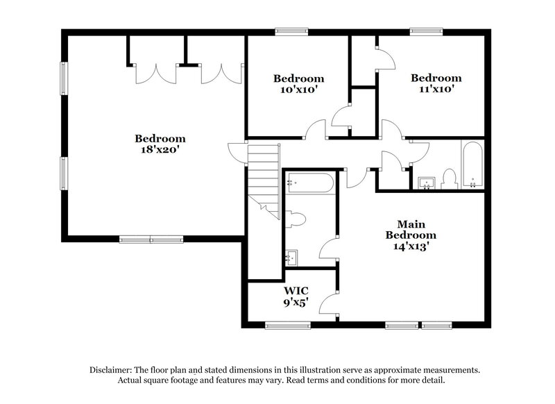 2,860/Mo, 8819 Twisted Pine Dr Charlotte, NC 28269 Floor Plan View 2