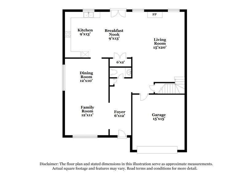 1,905/Mo, 5902 Ashebrook Dr Concord, NC 28025 Floor Plan View