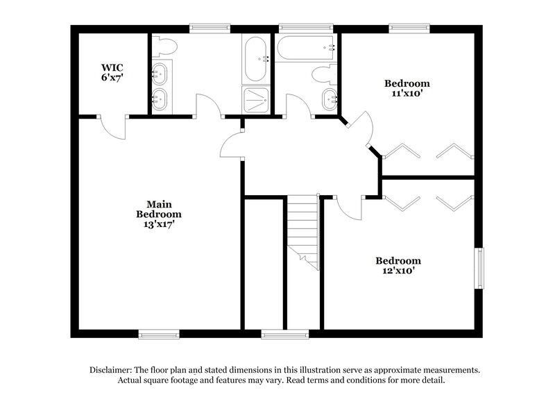 2,075/Mo, 3875 Griers Fork Dr Charlotte, NC 28273 Floor Plan View 2