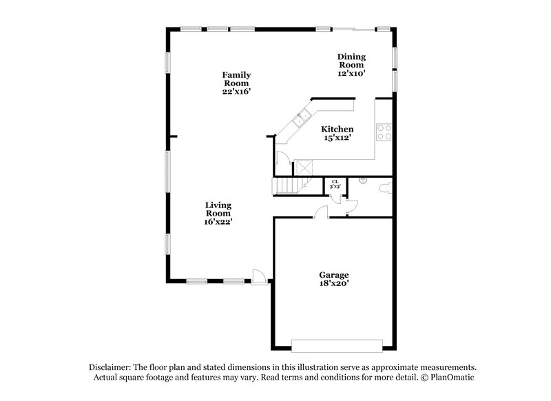 2,335/Mo, 13636 Coram Pl Charlotte, NC 28213 Floorplan View