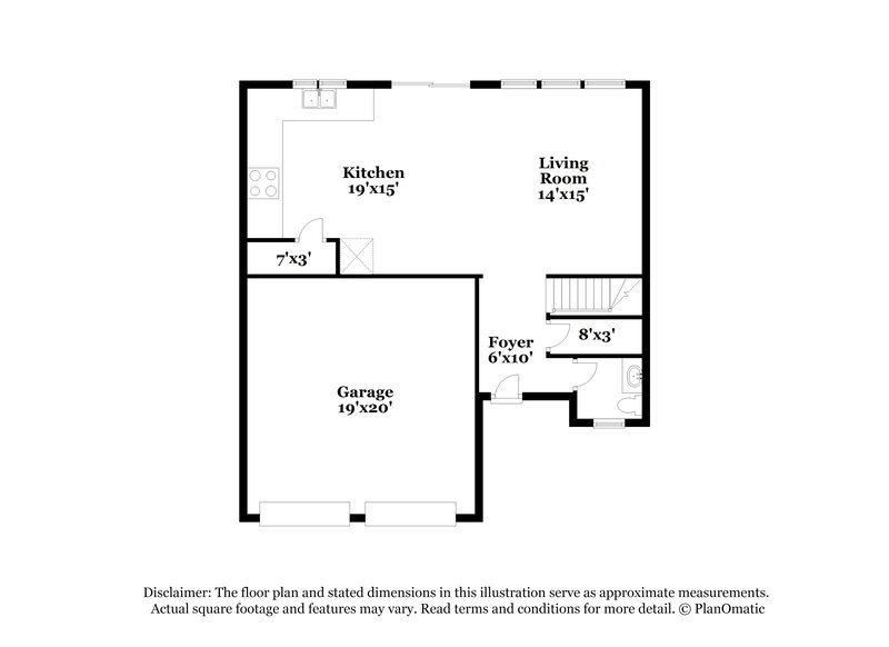 2,030/Mo, 6619 Ruth Ferrell Ct Charlotte, NC 28269 Floor Plan View