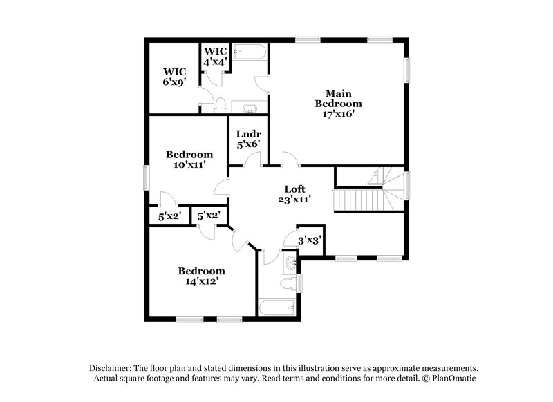 2,030/Mo, 6619 Ruth Ferrell Ct Charlotte, NC 28269 Floor Plan View 2