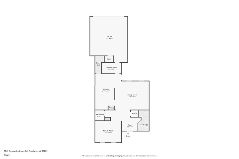 2,180/Mo, 5049 Prosperity Ridge Rd Charlotte, NC 28269 Floor Plan View