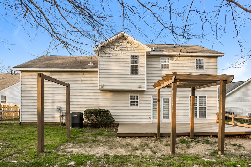 2,280/Mo, 1702 Cottage Creek Rd Indian Trail, NC 28079 Rear View