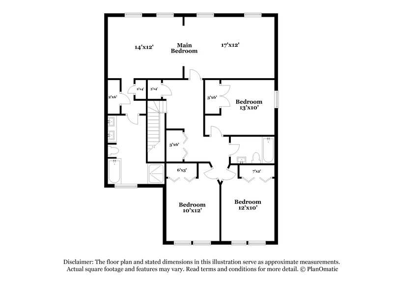 1,980/Mo, 11710 Sweetbriar Ridge Dr Charlotte, NC 28269 Floor Plan View