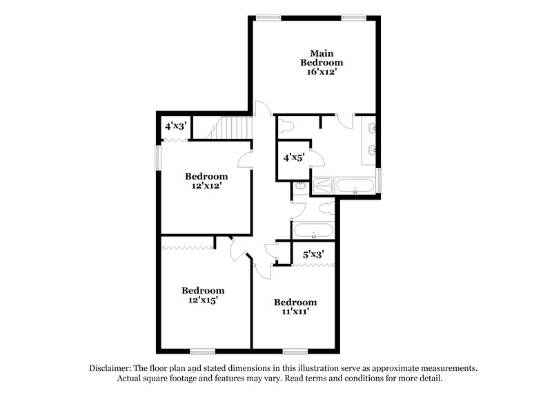 3,070/Mo, 10822 Northgate Trail Dr Charlotte, NC 28215 Floor Plan View 2