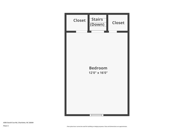 2,230/Mo, 4305 David Cox Rd Charlotte, NC 28269 Floor Plan View 2