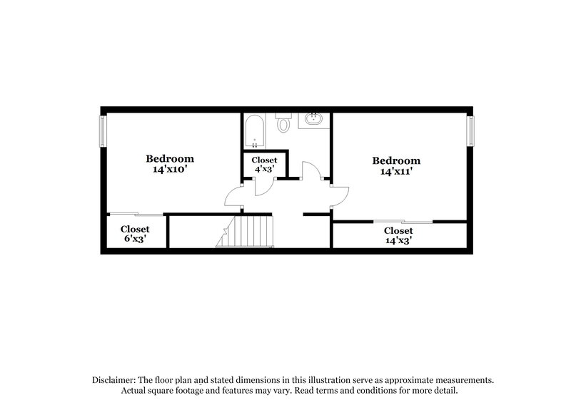 1,965/Mo, 10606 Pickerel Ln Charlotte, NC 28213 Floor Plan View 2