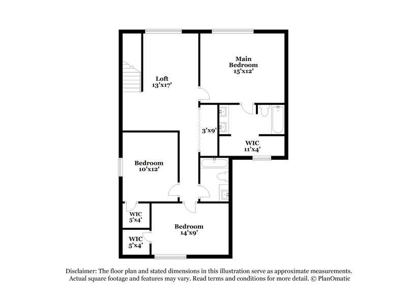 1,790/Mo, 4012 Chandler Haven Dr Charlotte, NC 28269 Floor Plan View 2