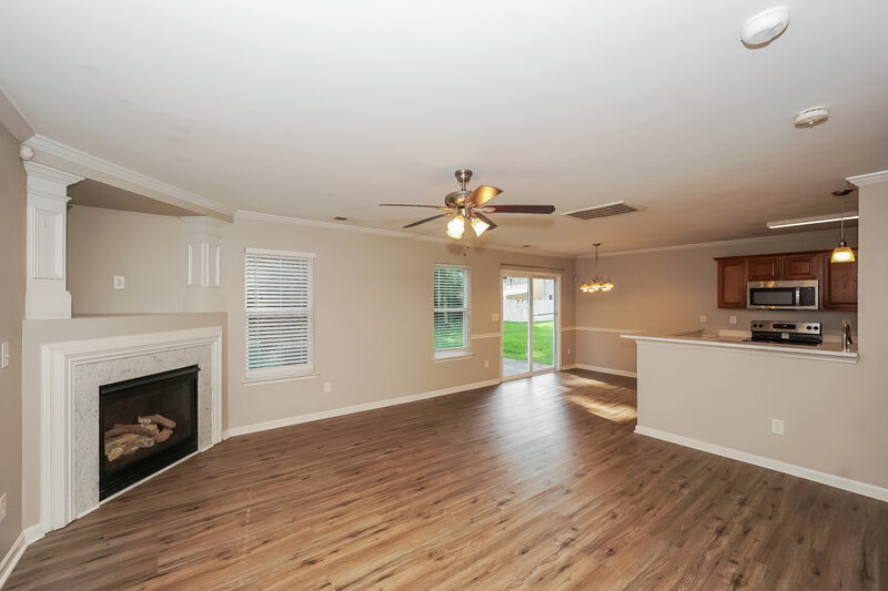 1,905/Mo, 523 Mountain Quail Dr Charlotte, NC 28216 Living Room View 2