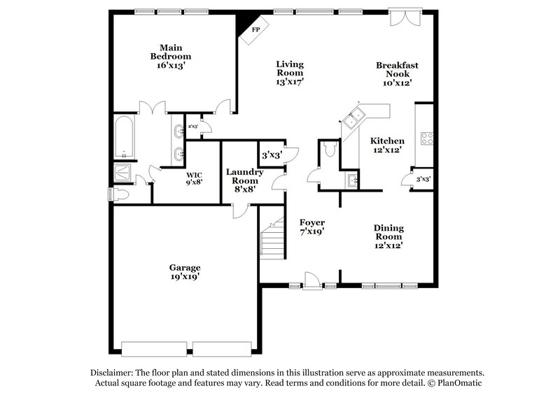 3,540/Mo, 10528 Adlin Ave Charlotte, NC 28262 Floor Plan View