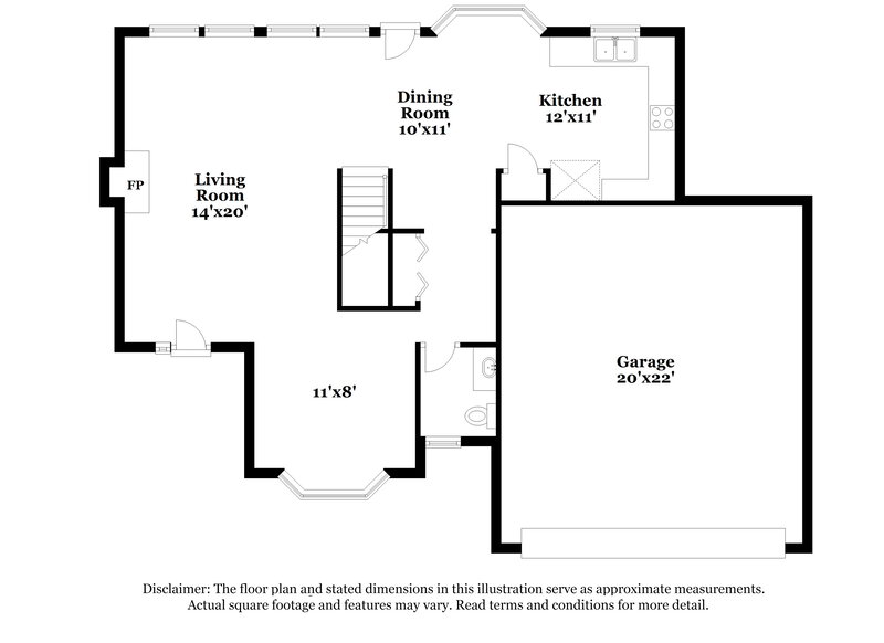 2,280/Mo, 7220 Reynard Ln Charlotte, NC 28215 Floor Plan View