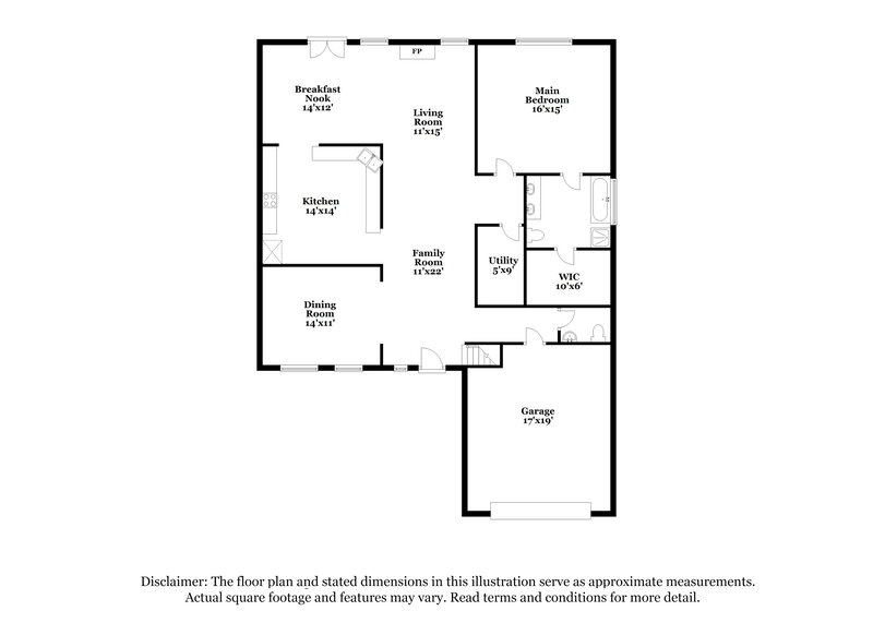 3,250/Mo, 6737 Sequoia Hills Dr Harrisburg, NC 28075 Floorplan View