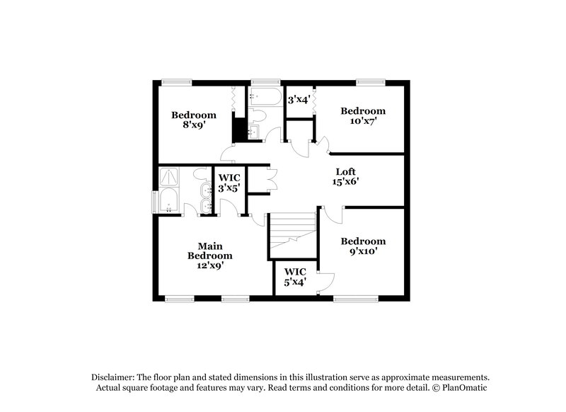 2,065/Mo, 619 Wrayhill Dr Charlotte, NC 28262 Floorplan View 2