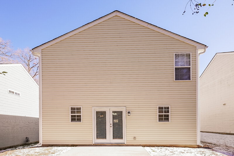 1,875/Mo, 5412 Henderson Oaks Dr Charlotte, NC 28269 Rear View 2