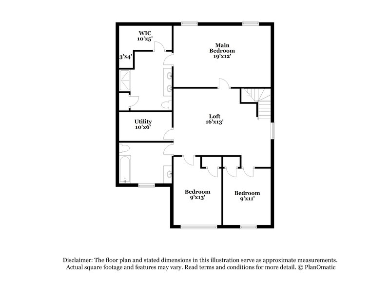 2,100/Mo, 9222 Cotton Gum Rd Charlotte, NC 28227 Floor Plan View