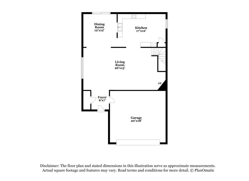 2,100/Mo, 9222 Cotton Gum Rd Charlotte, NC 28227 Floor Plan View 2