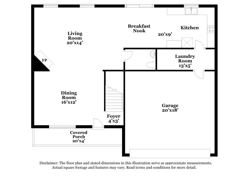 2,215/Mo, 12034 Red Leaf Dr Charlotte, NC 28215 Floor Plan View