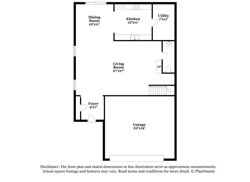 1,980/Mo, 9220 Newfield St Charlotte, NC 28216 Floorplan View