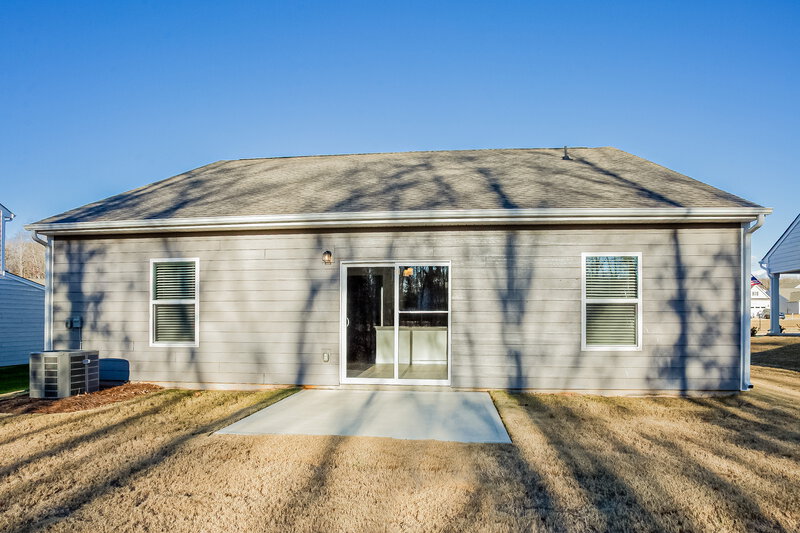 1,705/Mo, 217 Colonial Reserve Ave Troutman, NC 28166 Rear View 2