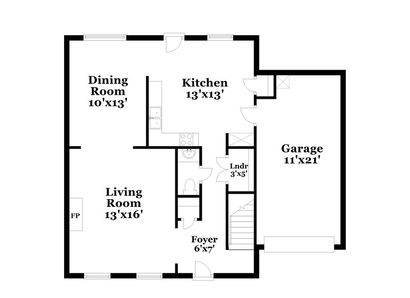 1,985/Mo, 6114 Patric Alan Ct Charlotte, NC 28216 Floor Plan View 2